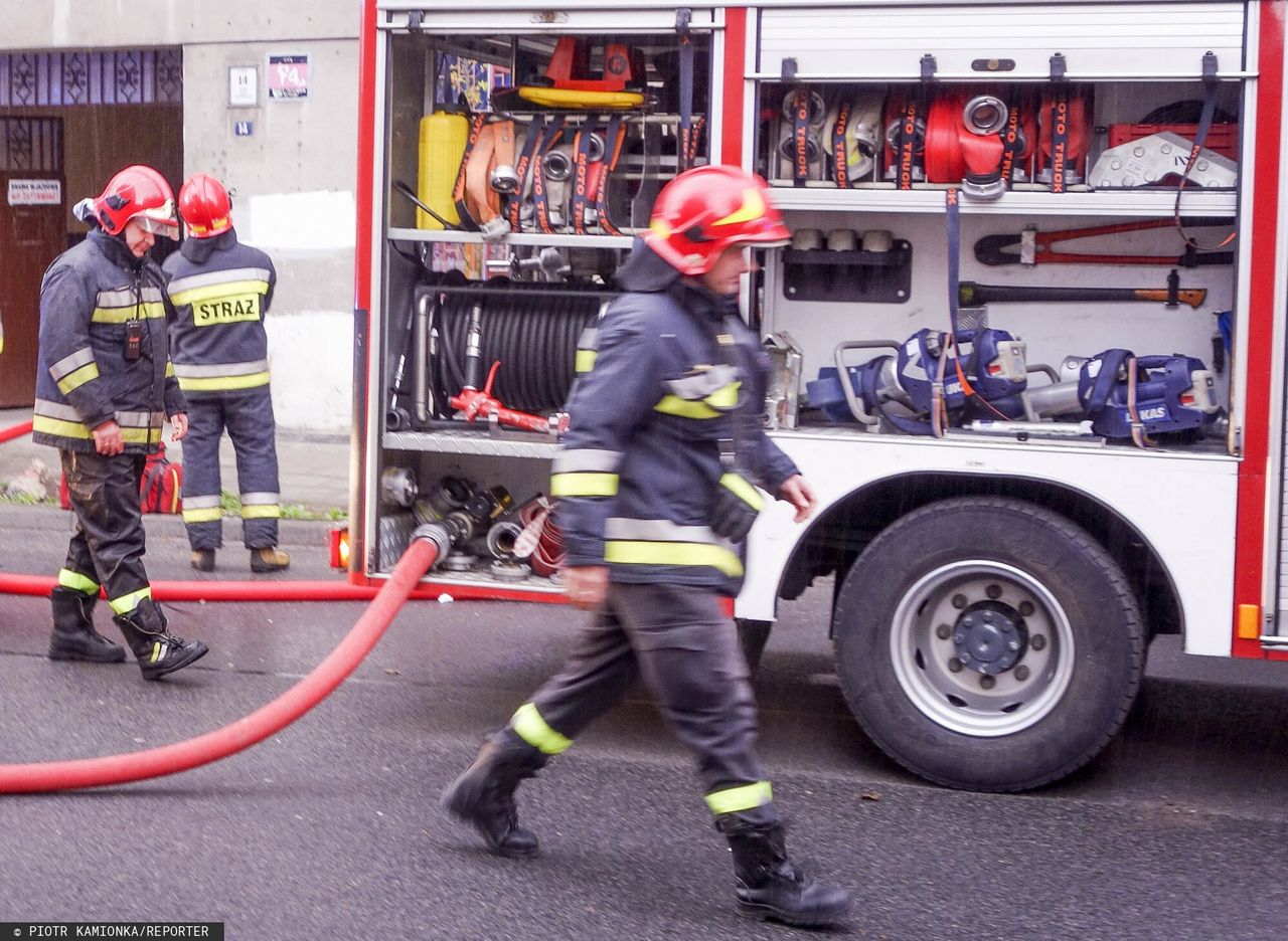 Tragedia pod Siedlcami. W pożarze zginął ojciec i dziecko