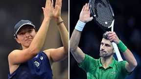 Klasa! Świątek zwróciła się do Djokovicia