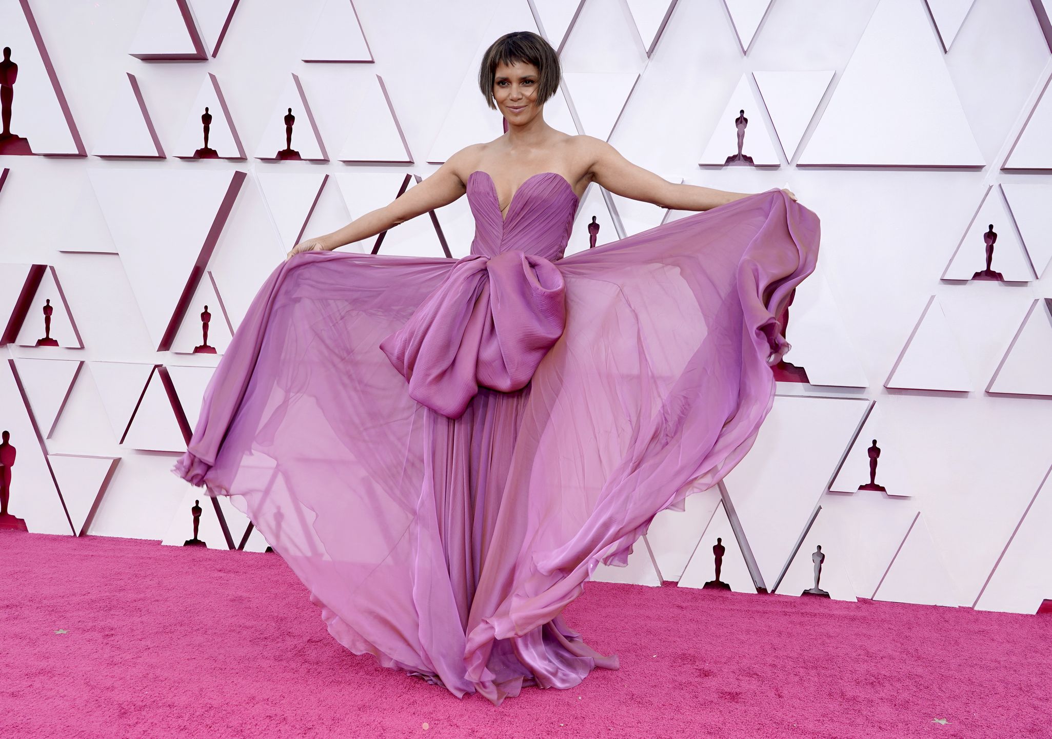 Oscary 2021. Halle Berry zaskoczyła nową fryzurą 