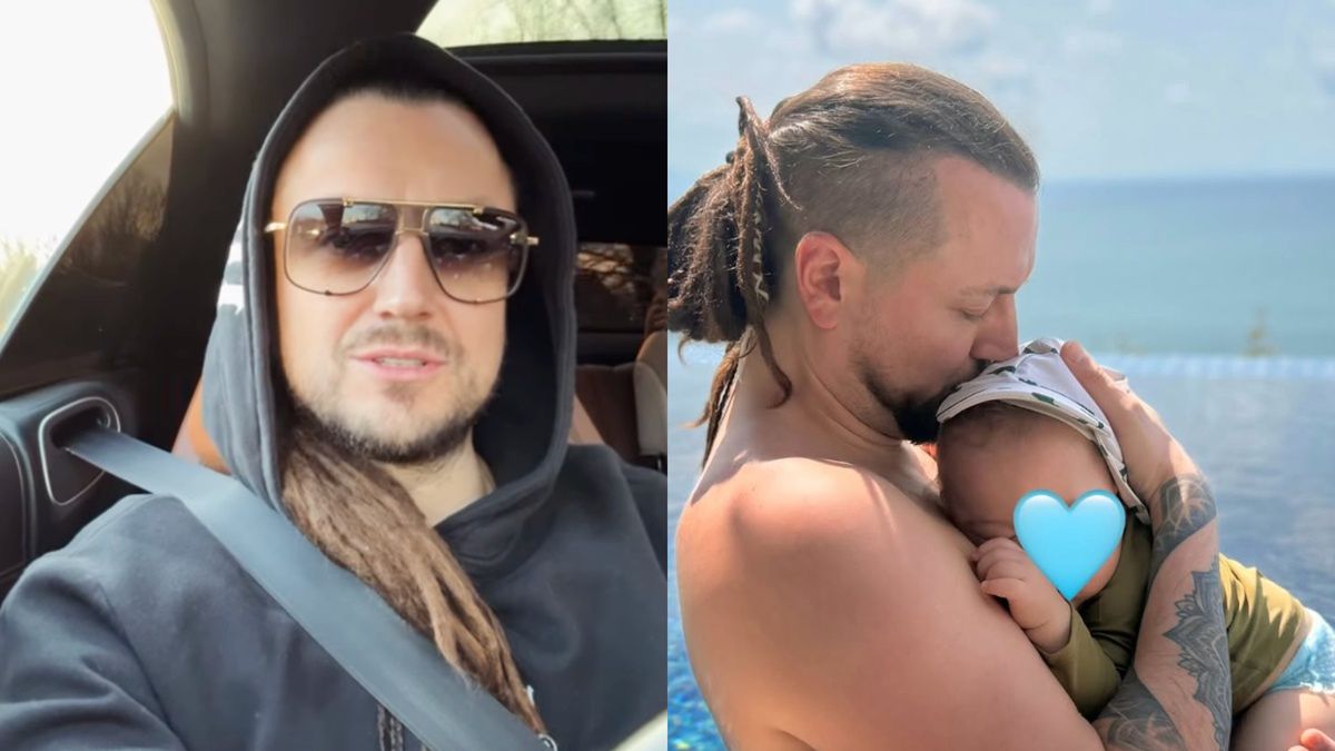 Aleksander Baron z synkiem