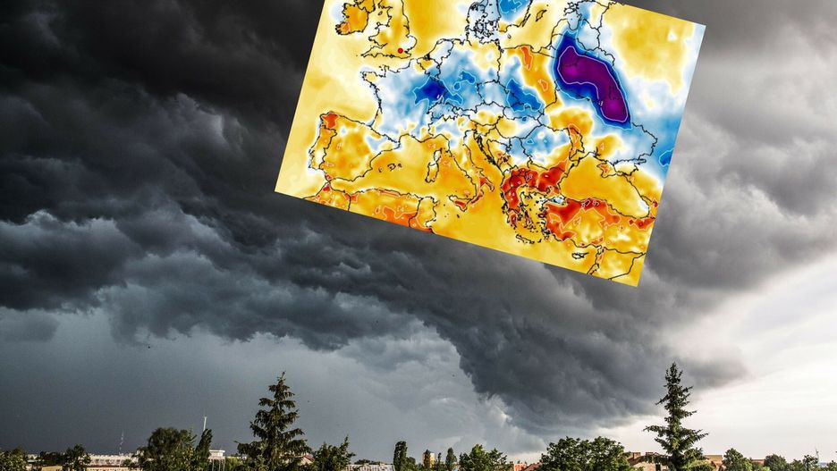 Pogoda. W piątek na zachodzie i południu czekają nas burze, miejscami z gradem