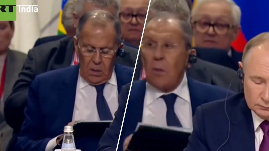 Siergiej Ławrow na szczycie BRICS