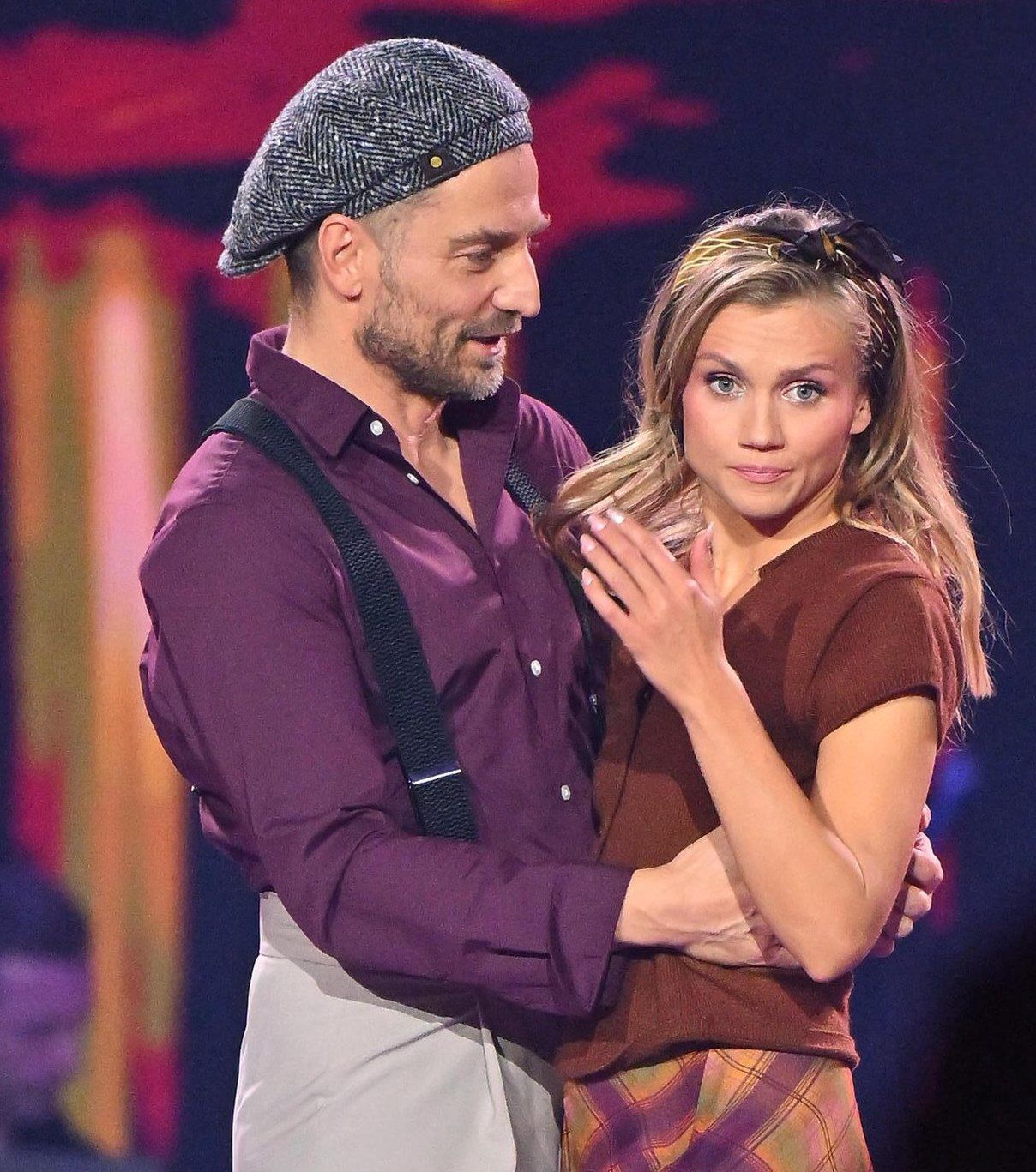 Agnieszka Kaczorowska i Marcin Rogacewicz w "TzG"