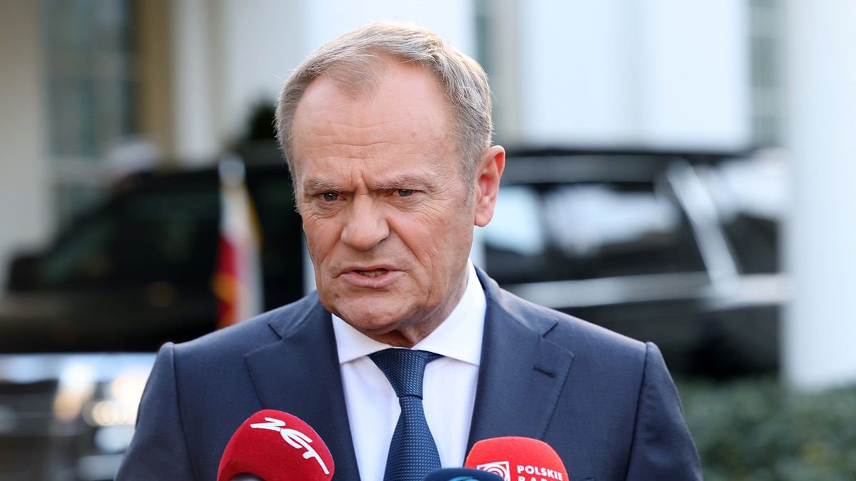 Donald Tusk, premier przed spotkaniem z Joe Bidenem.