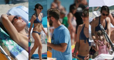 Anna Czartoryska prezentuje NIENAGANNĄ FIGURĘ na plaży podczas rodzinnego urlopu w luksusowym hotelu teściów (ZDJĘCIA)