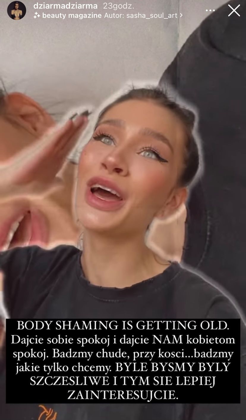 DZIARMA o body shamingu