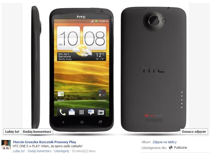 HTC One S i Desire C w Play