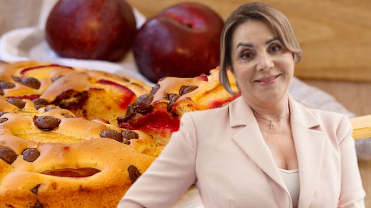 Danuta Martyniuk zdradziła przepis na ciasto ze śliwkami.