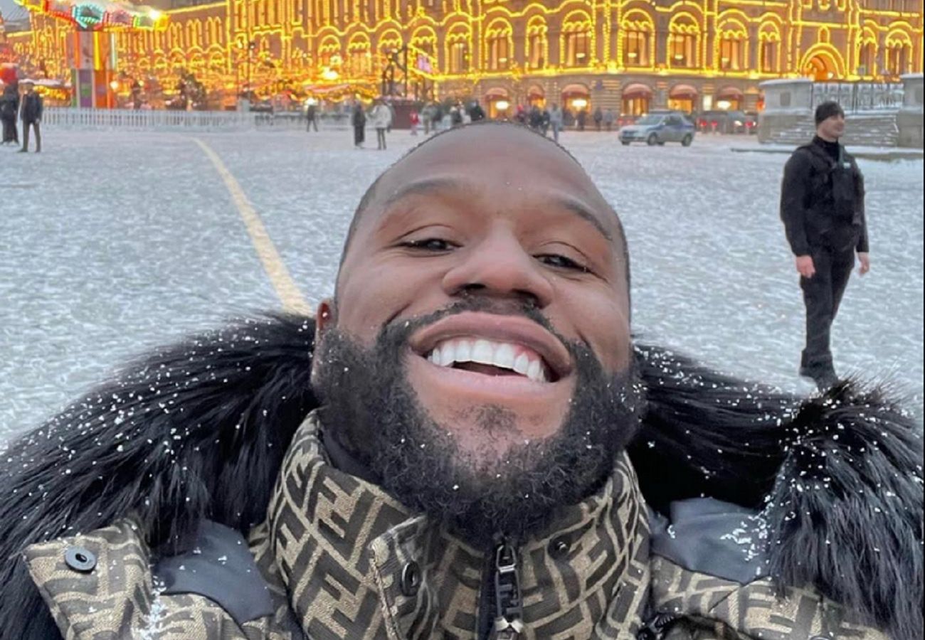 Floyd Mayweather zszokował kibiców. Dodał zdjęcie z Rosji