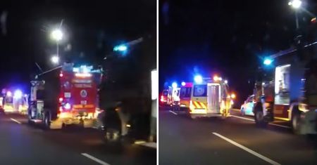 Dramat na węgierskiej autostradzie. Pierwsze nagranie