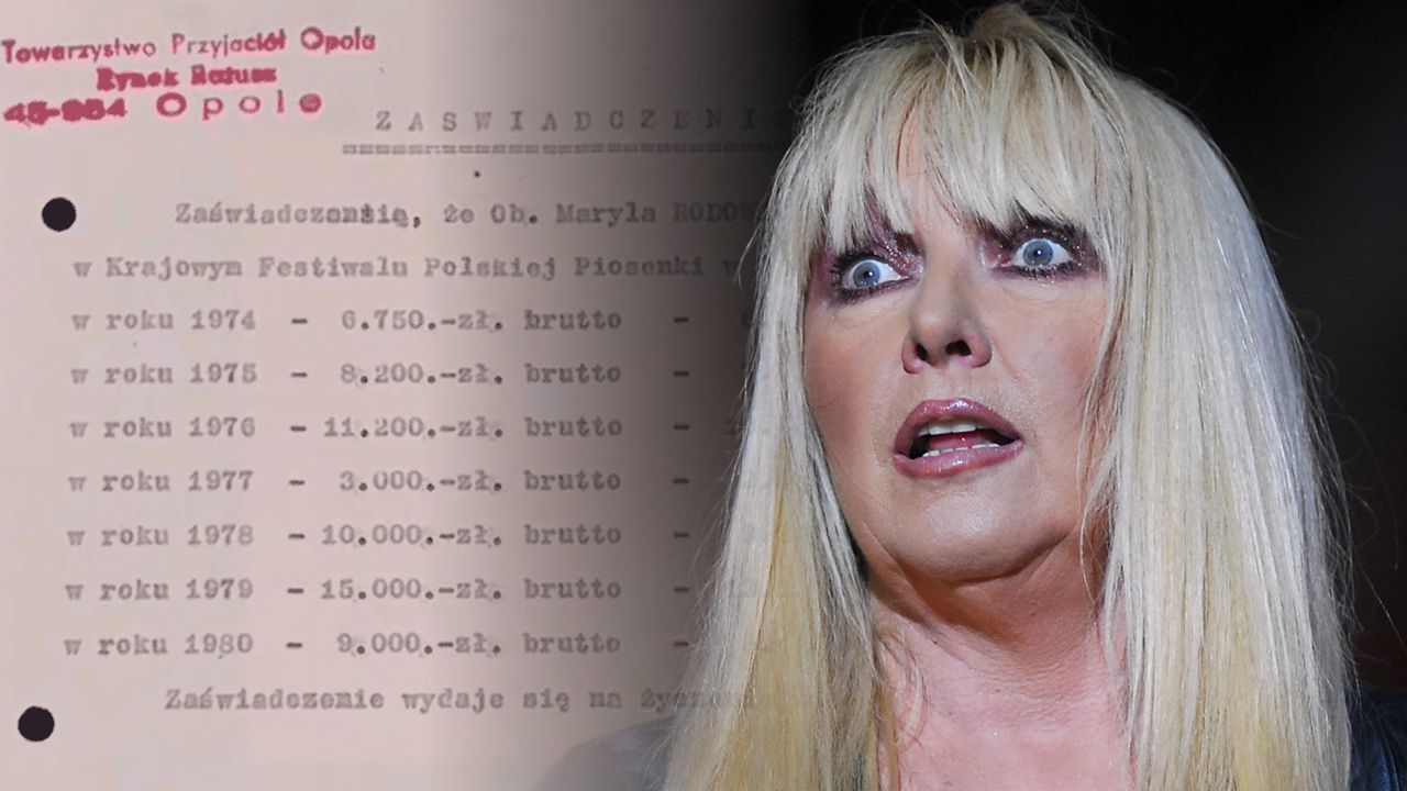 Tyle zarabiali w PRL. Wyciekły stawki Rodowicz