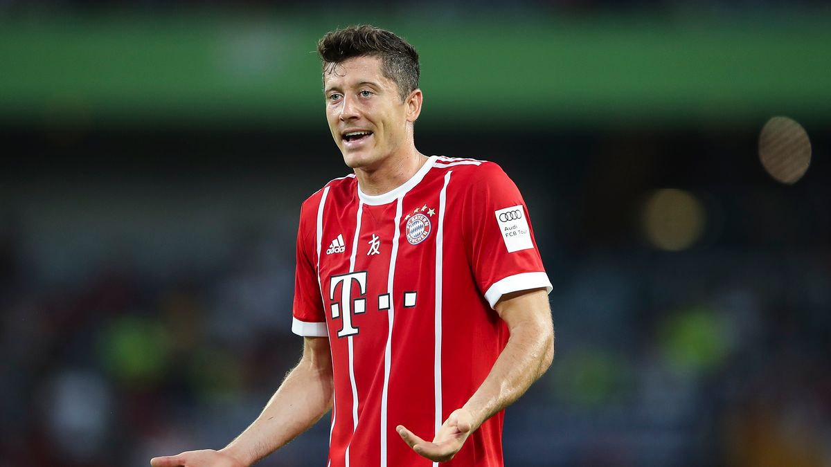 Robert Lewandowski w barwach Bayernu Monachium