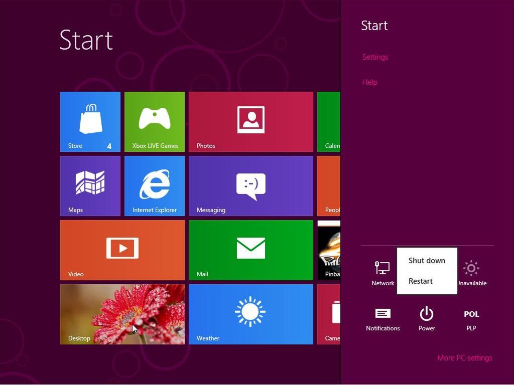Windows 8 Consumer Preview - zasobnik w nowym wydaniu