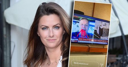 Zrobiła zdjęcie telewizora z TVP. I dorzuciła coś od siebie