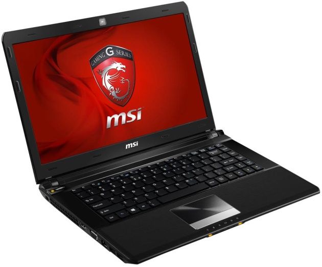 MSI GE40 Dragon Eyes laptop gamingowy widok