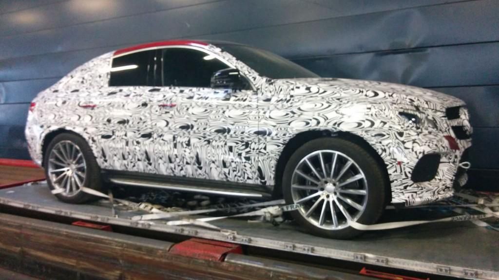 Mercedes MLC AMG – szpiegowskie zdjęcia 1