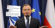 Komentarze po wystąpieniu Dudy. "Martwi się, dziwi i robi miny"