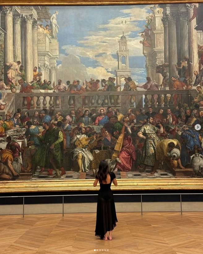 Kendall Jenner at the Louvre