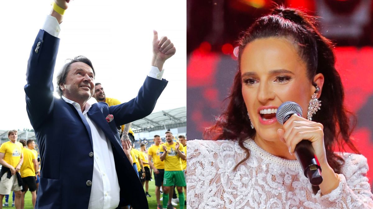 Jest miliarderem i jego klub właśnie awansował do Ekstraklasy. Możecie kojarzyć jego córkę