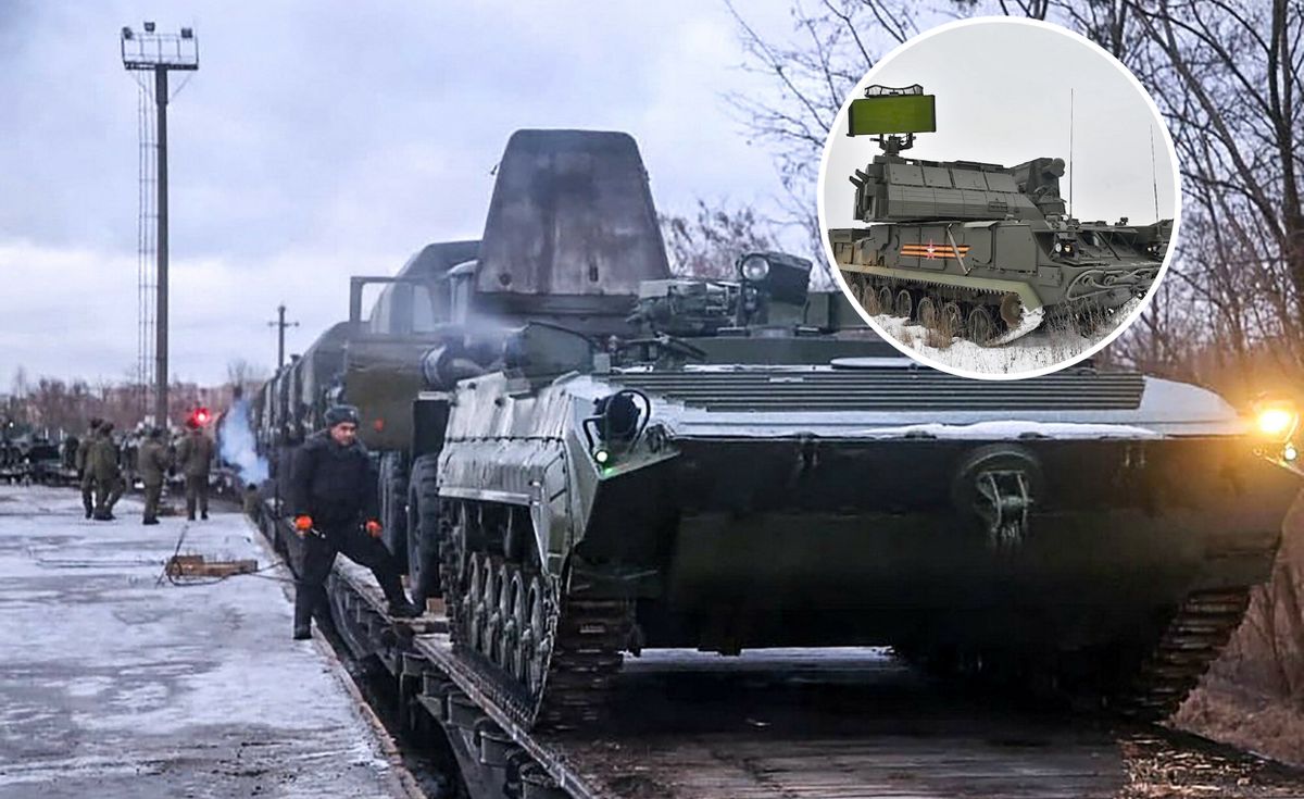 Rosja przerzuciła na Białoruś uzbrojenie, które trafi pod Baranowicze.