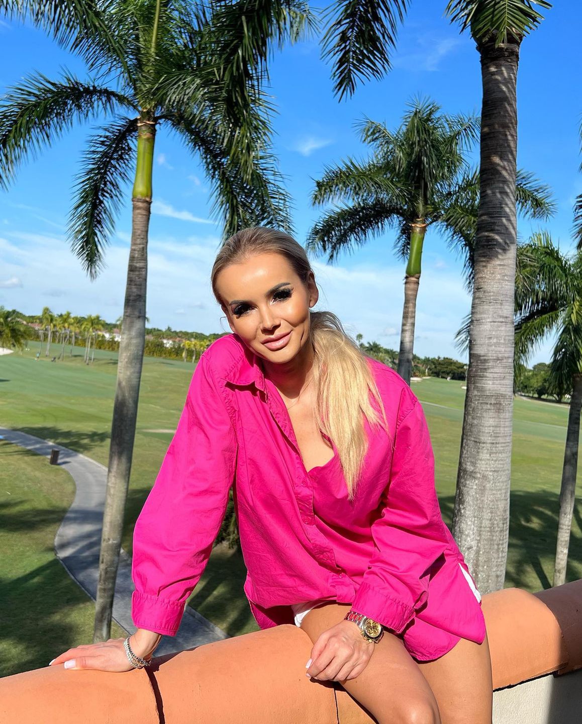 Monika Chwajoł spędza święta w Miami
