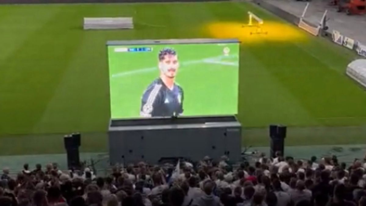 Zdjęcie okładkowe artykułu: Twitter / FC Kopenhaga / Kibice Kopenhagi mogli oglądać mecz z Rakowem na własnym stadionie