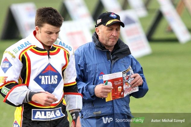 Ben Barker w towarzystwie Marka Cieślaka