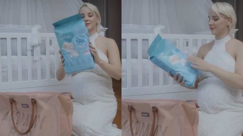Ciężarna Lil Masti pokazała torbę do szpitala