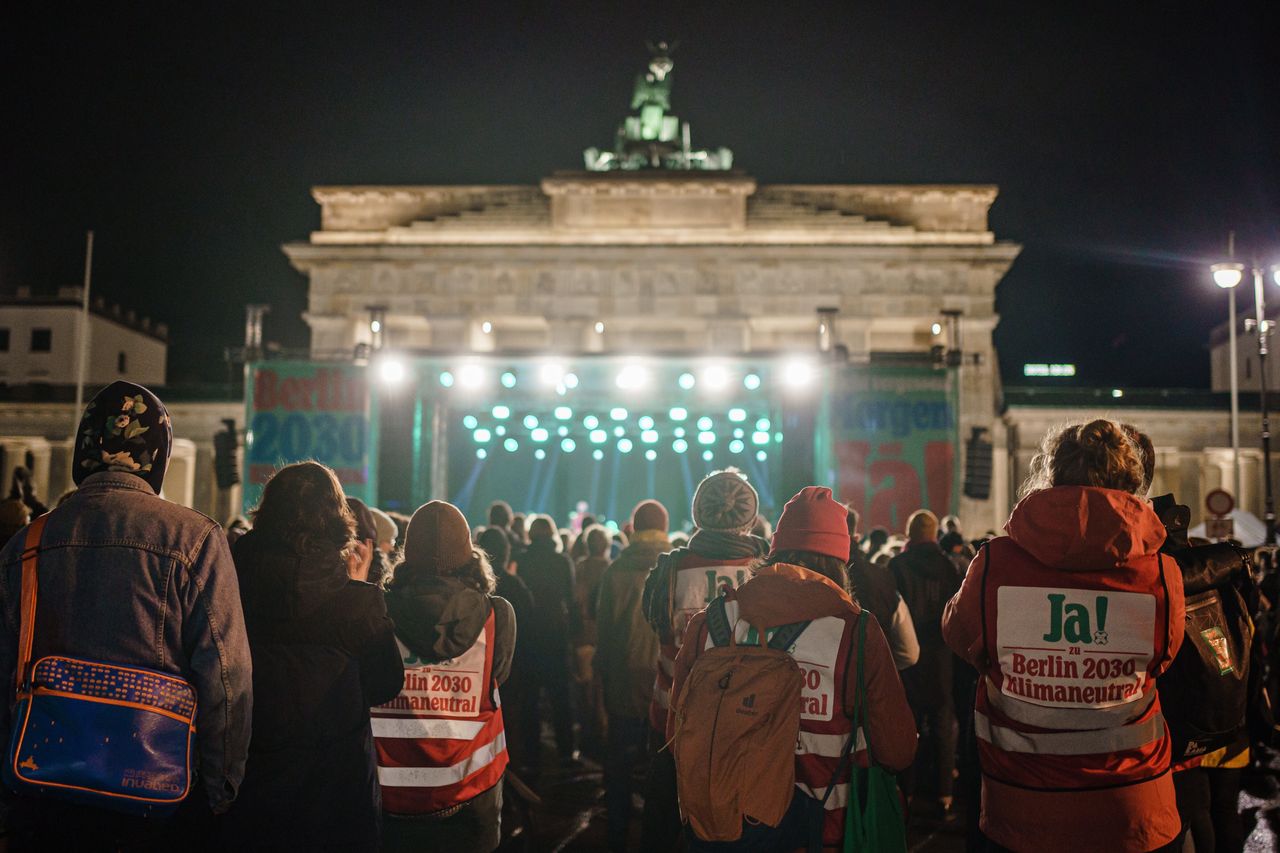 Referendum poprzedził koncert