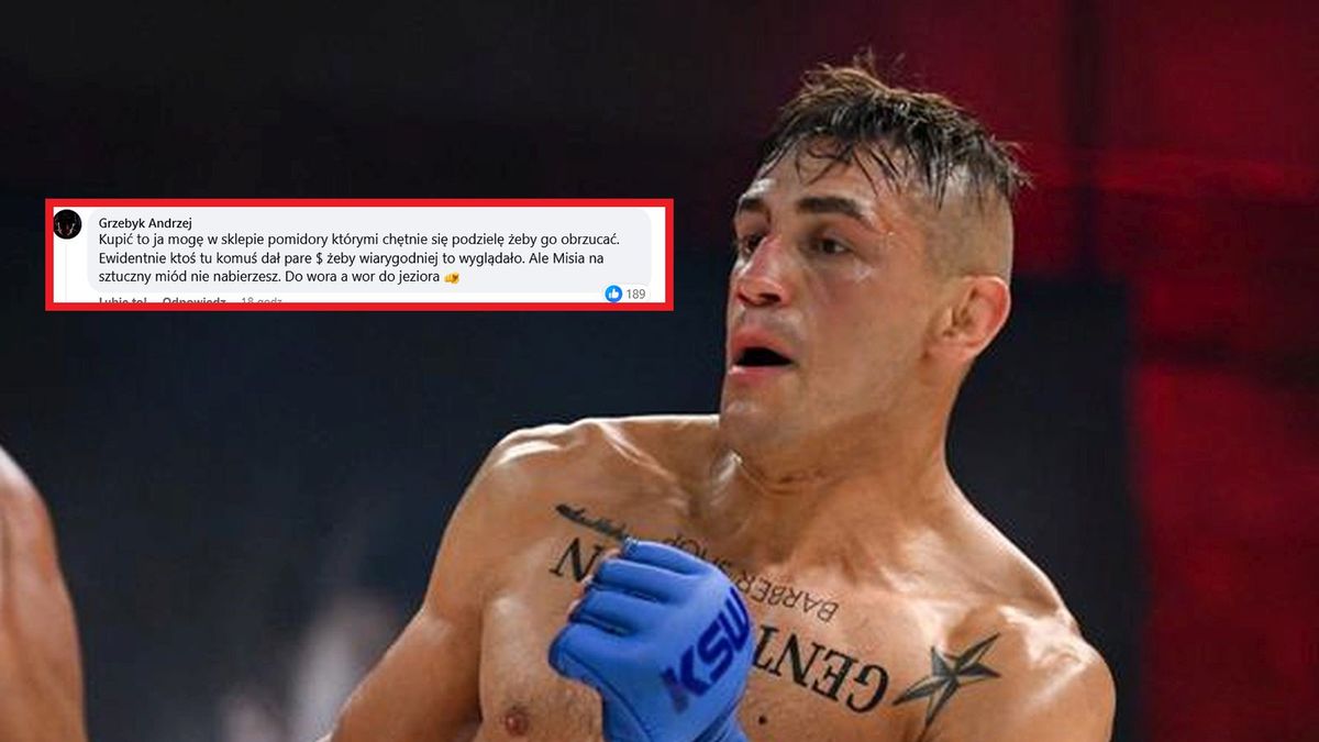 Andrzej Grzebyk i komentarz do słów Boxdela