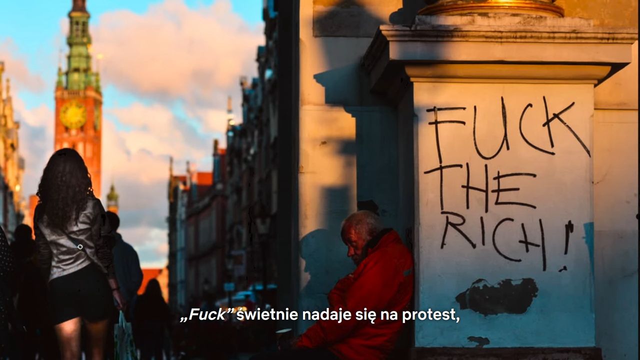 Gdańsk w dokumencie Netflixa. Wszystko przez "f**k" na Złotej Bramie