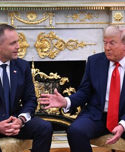 Trump zdradził, kto rekomendował mu poparcie Nawrockiego