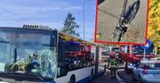Autobus potrącił 14-latka na hulajnodze. Interweniował LPR