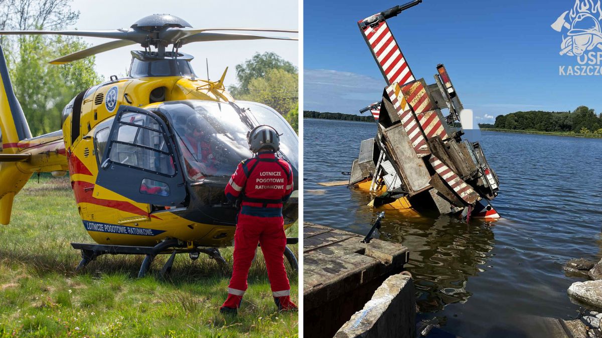 Niebezpieczny incydent na budowie