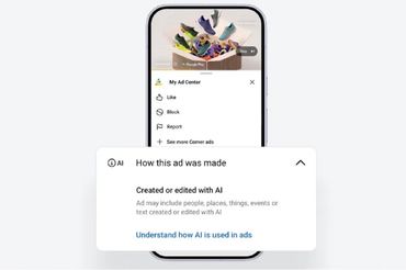 Google oznacza reklamy stworzone z AI