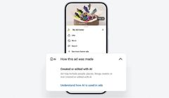Google wprowadza globalnie nowe oznaczenia AI w reklamach