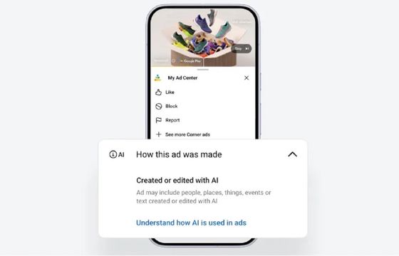 Google wprowadza globalnie nowe oznaczenia AI w reklamach