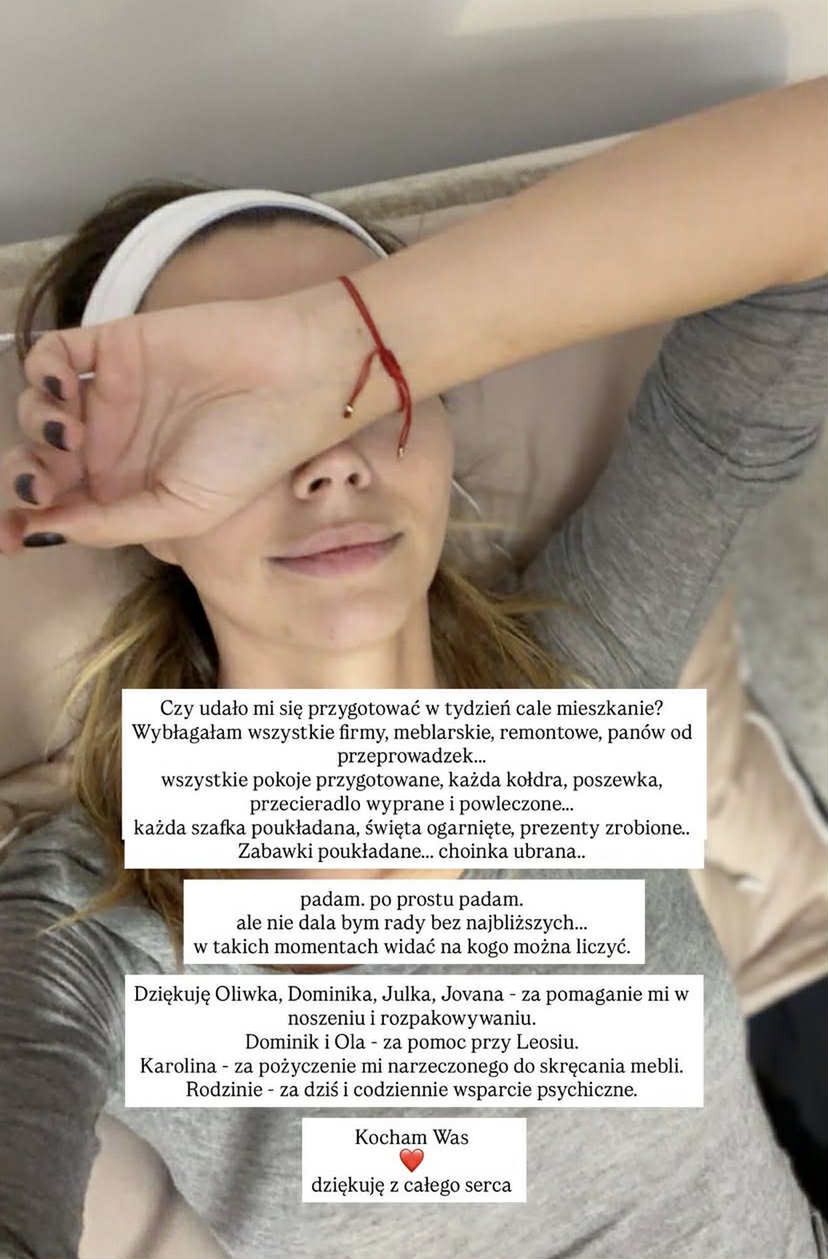 Sandra Kubicka o nowym mieszkaniu