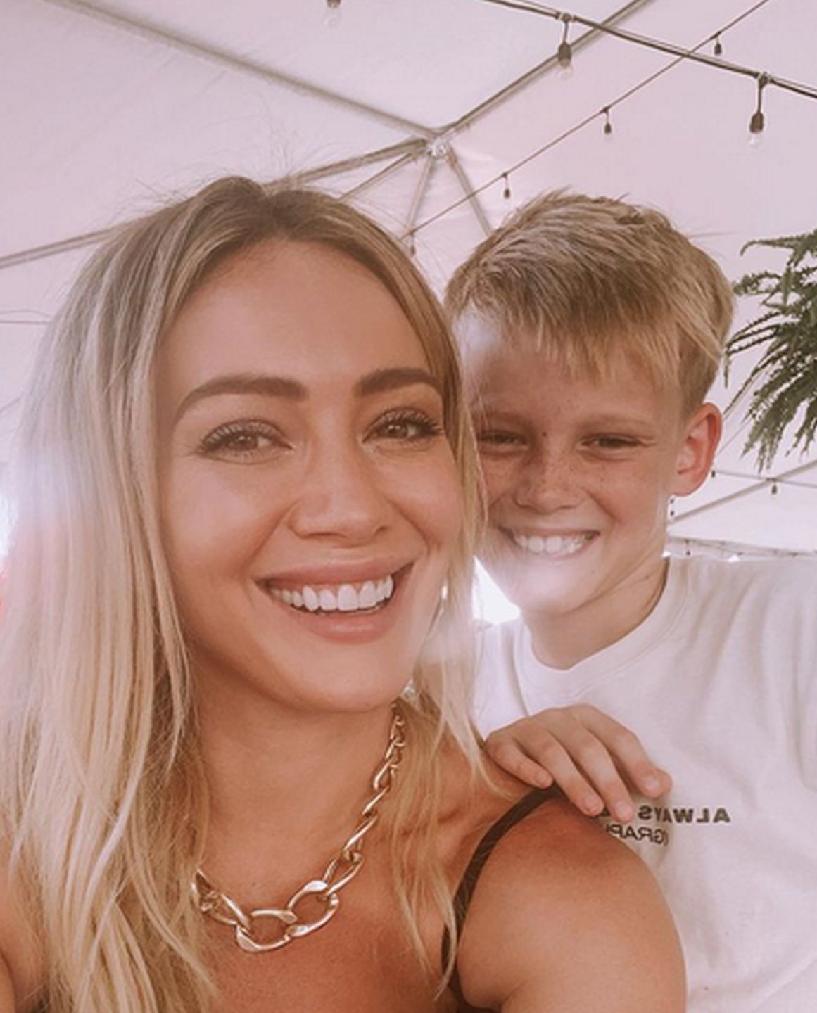 Hilary Duff z synem