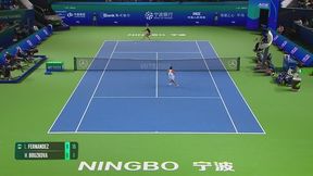 Czekała siedem lat na rewanż. Została pierwszą finalistką w Ningbo