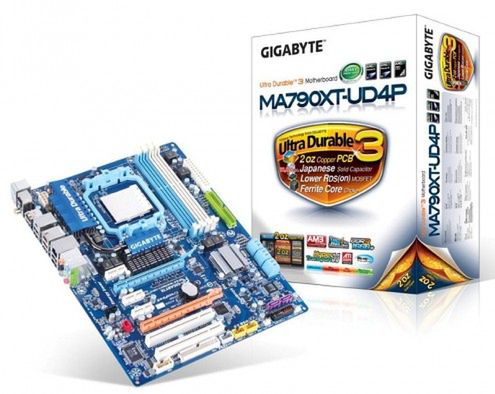 Gigabyte GA-MA790XT-UD4P dla procesorów AM3