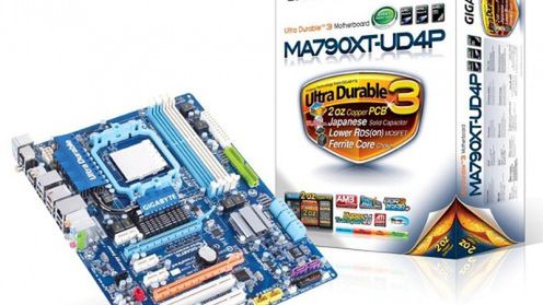 Gigabyte GA-MA790XT-UD4P dla procesorów AM3 1