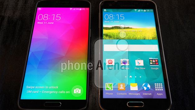 Samsung Galaxy F u boku swojego starszego brata na zdjęciu 1