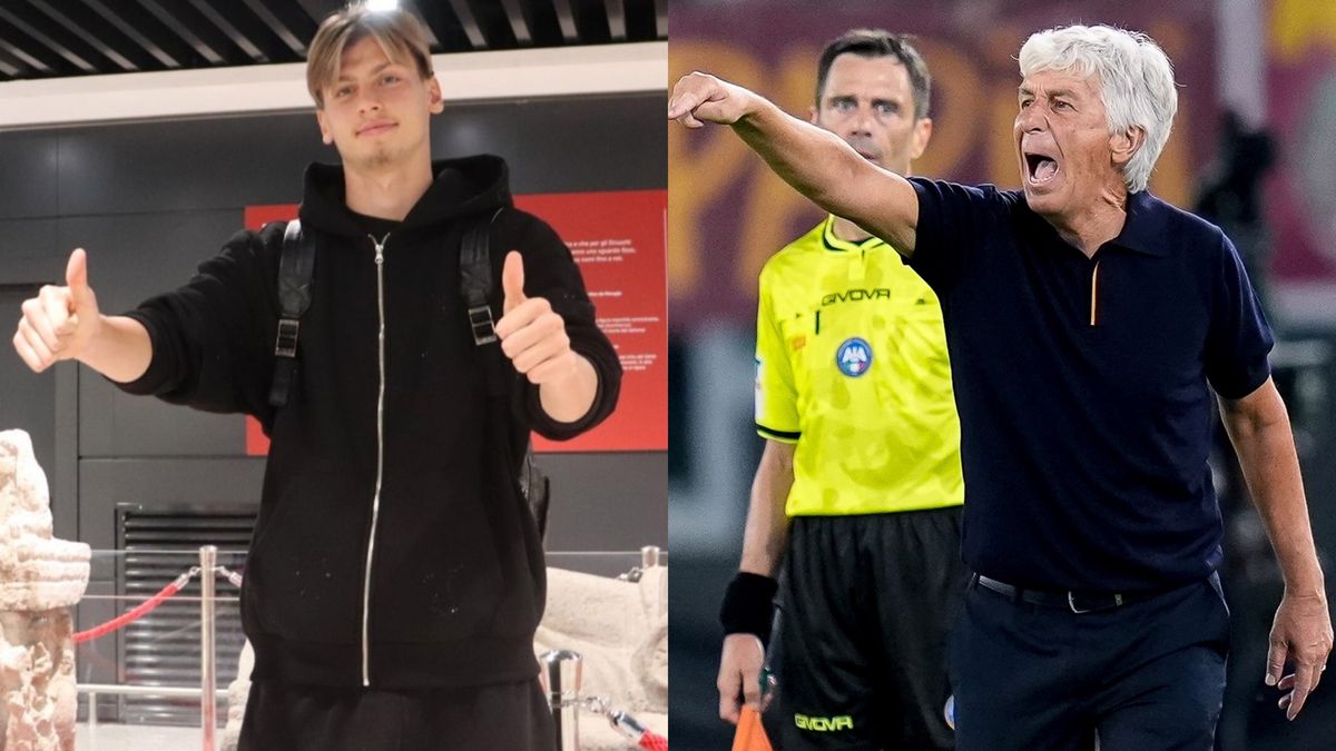 PAP/EPA / TELENEWS / Giuseppe Maffia/NurPhoto via Getty Images / Na zdjęciu: Jan Ziółkowski i Gian Piero Gasperini