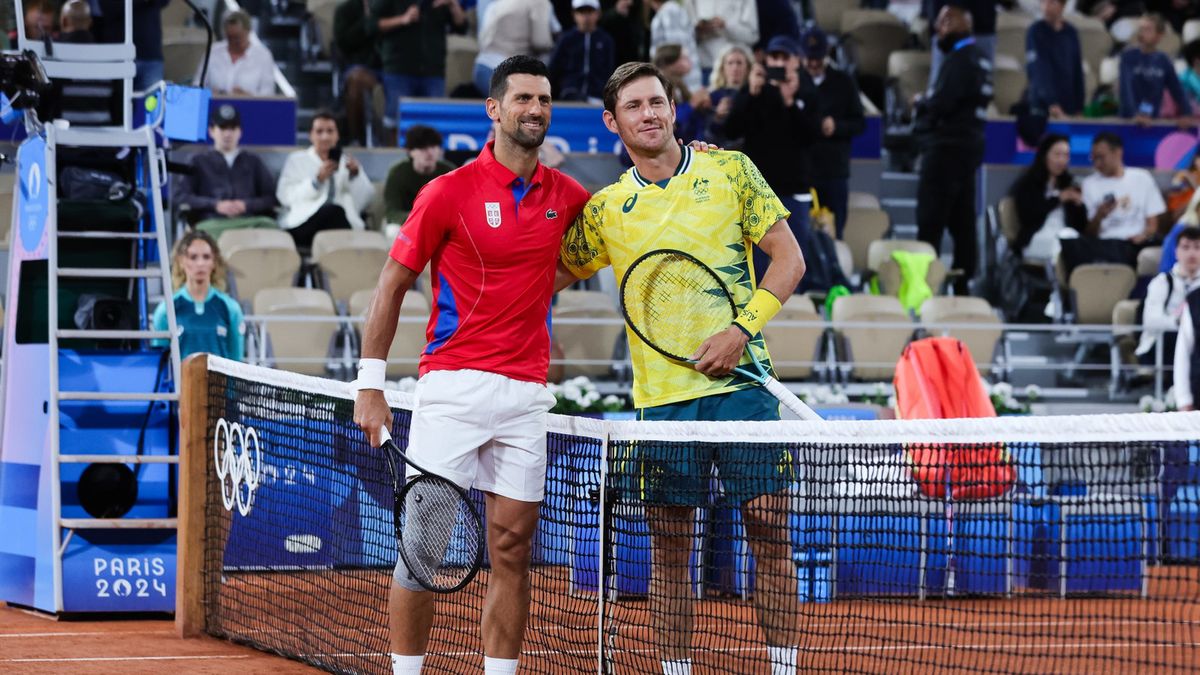 Zdjęcie okładkowe artykułu: Getty Images / Pete Dovgan/Speed Media/Icon Sportswire / Na zdjęciu: Novak Djoković i Matthew Ebden