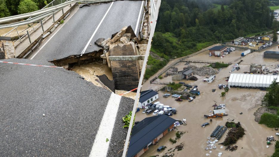 Słowenia pod wodą. Dramatyczna sytuacja