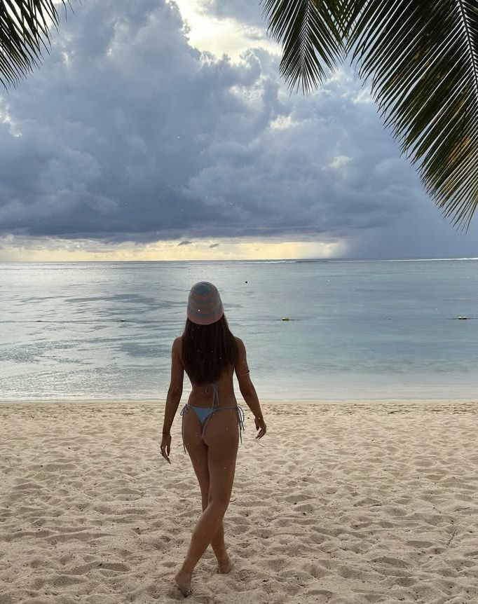 Angelika Mucha na Mauritiusie