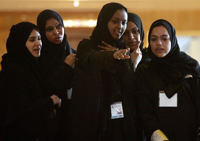 Kobiety z Arabii Saudyjskiej z prawem głosu
