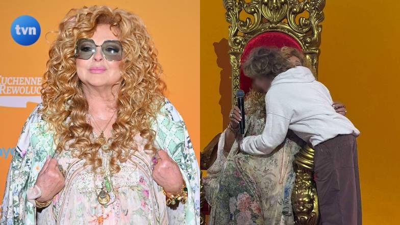 Uroczy moment na jubileuszu "Kuchennych rewolucji"