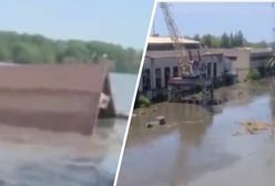 Woda zmywa całe wsie. Do sieci trafiły szokujące nagrania